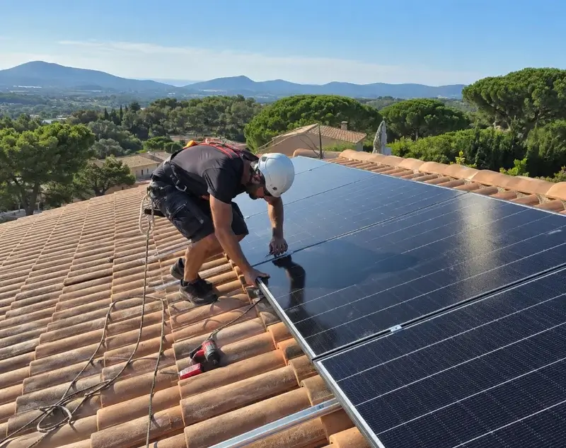 Installateur panneaux solaires Château-Gaillard — pose photovoltaïque sur toiture