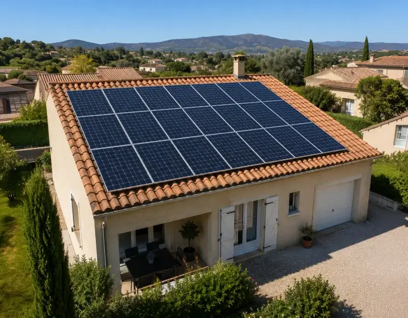 Prime à l'autoconsommation panneaux solaires Château-Gaillard — aide financière de l'État
